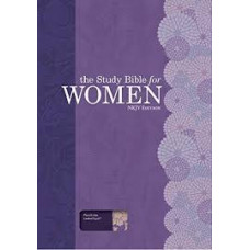 NKJV Study Bible for Women - Plum & Lilac leather touch